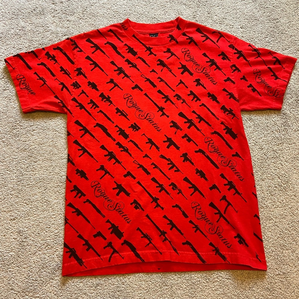Rogue Status Gun Show Red T-Shirt Medium